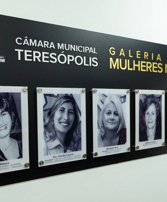 Câmara Municipal de Teresópolis - Galeria das Mulheres